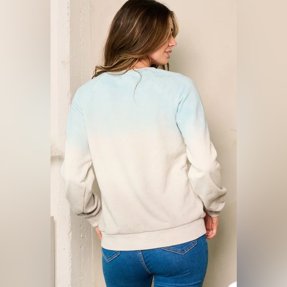 On Twelfth gradient Tie dye sweatshirts non fleeced - Picture 3 of 3